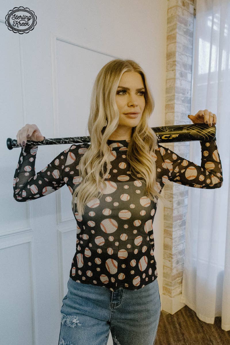 Hey Batter Batter Top: XL