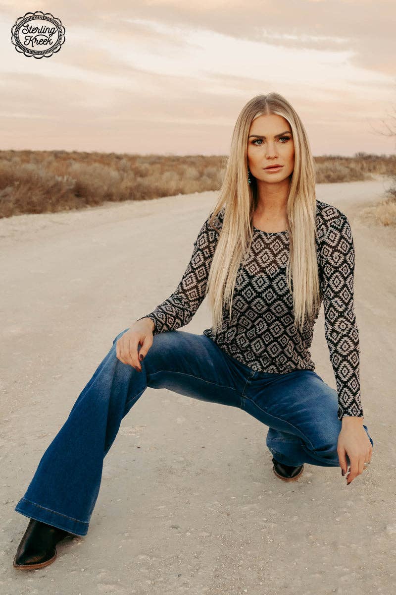Fort Worth Mesh Top: 2X