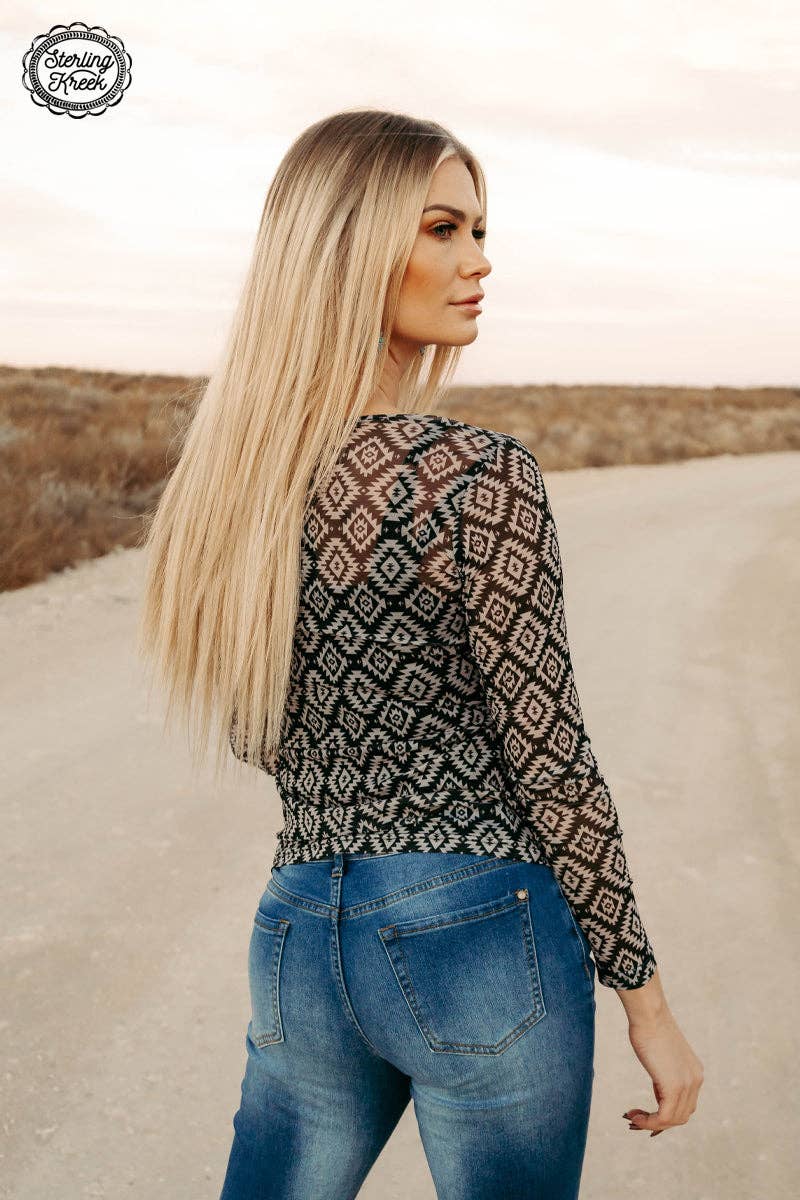 Fort Worth Mesh Top: 2X