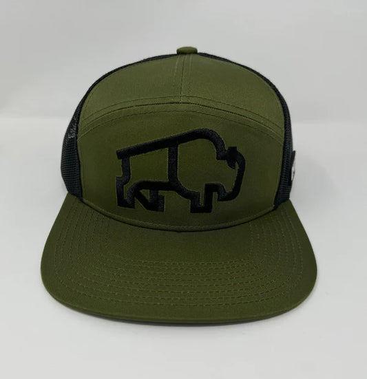 The Okie Brand - Bison - Moss