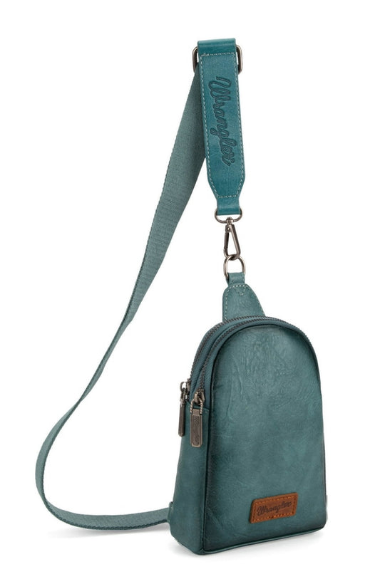 Wrangler Crossbody Antique Turquoise