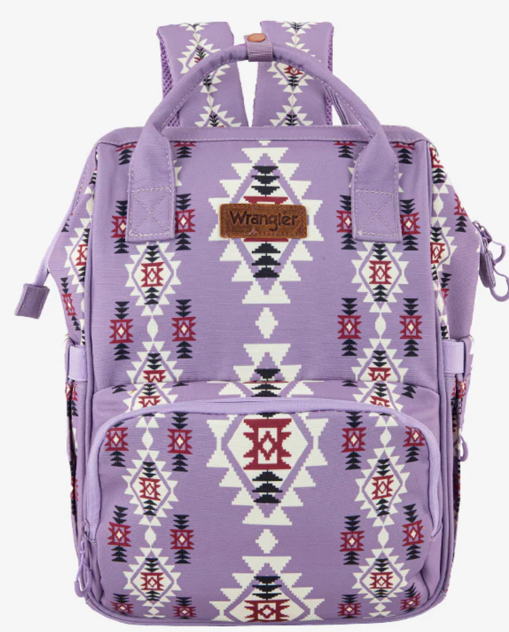 Wrangler Aztec Print Callie Backpack lavender