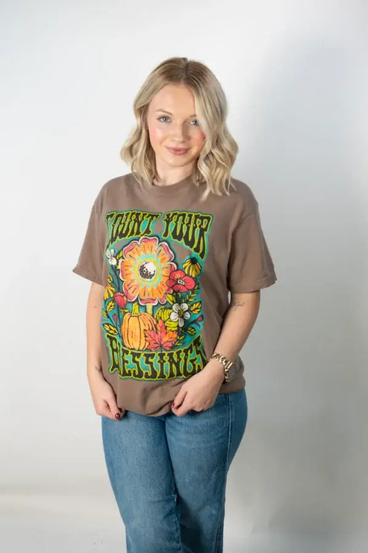 Count Your Blessings Tee: XL