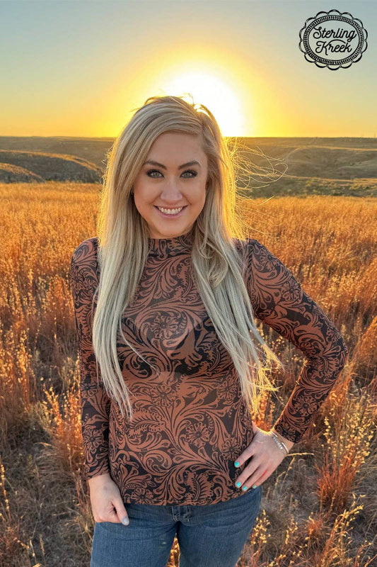 Country Road Leather Top: XL